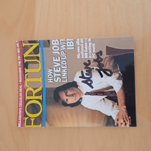 Steve Jobs Autograph - Picture 2 of 3